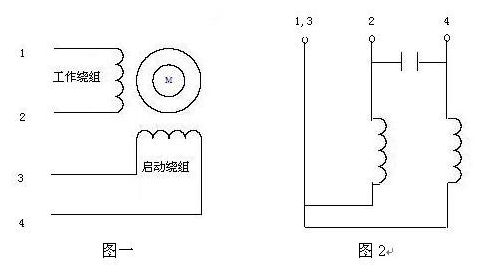 單相電機(jī)正反轉(zhuǎn)接線(xiàn)圖及其工作原理